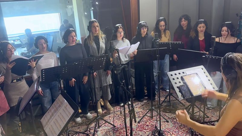 Recording Amalgamation Choir